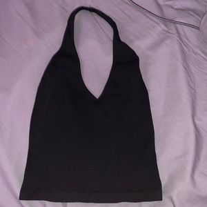 Black halter top URBAN OUTFITTERS